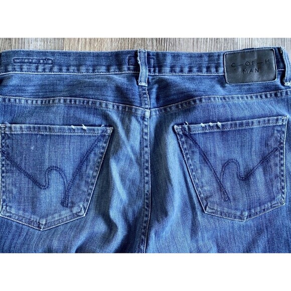 Citizens of Humanity Sid Classic Straight Medium Wash COH Stretch Jean Men 34X29 - Picture 8 of 13